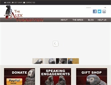 Tablet Screenshot of alexfoundation.org